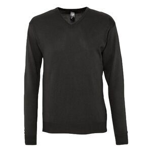 SOLS Mens Galaxy V Neck Sweater / Black